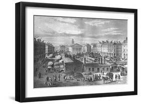 Covent Garden Market, C1820-null-Framed Giclee Print