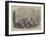 Covent Garden Market on Christmas Eve-William Henry Pike-Framed Giclee Print