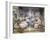Covent Garden Scene - Women Workers Seated, C1862-1935-Francis William Lawson-Framed Giclee Print