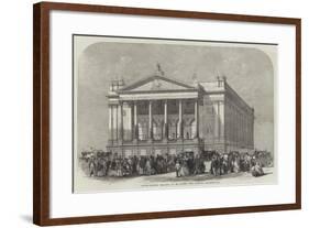 Covent-Garden Theatre, to Be Opened This Evening-null-Framed Giclee Print