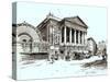 Covent Garden Theatre-Joseph Holland Tringham-Stretched Canvas