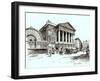 Covent Garden Theatre-Joseph Holland Tringham-Framed Giclee Print