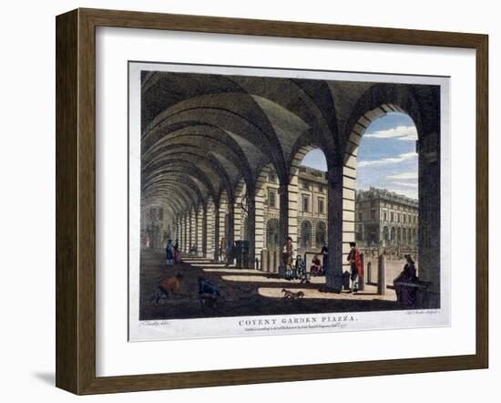 Covent Garden, Westminster, London, 1777-Edward Rooker-Framed Giclee Print