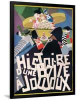 Cover Design by Andre Helle for Histoire Dune Boite a Joujoux, 1926, (1929)-Andre Helle-Framed Giclee Print