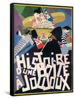 Cover Design by Andre Helle for Histoire Dune Boite a Joujoux, 1926, (1929)-Andre Helle-Framed Stretched Canvas