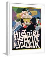 Cover Design by Andre Helle for Histoire Dune Boite a Joujoux, 1926, (1929)-Andre Helle-Framed Giclee Print