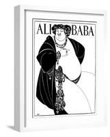 Cover Design for Ali Baba, 1897-Aubrey Beardsley-Framed Giclee Print