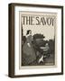 Cover design for No1 of The Savoy from a book of fifty drawings, 1897 drawing-Aubrey Beardsley-Framed Giclee Print
