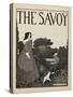 Cover design for No1 of The Savoy from a book of fifty drawings, 1897 drawing-Aubrey Beardsley-Stretched Canvas