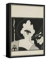 Cover Design for the 'Yellow Book'-Aubrey Beardsley-Framed Stretched Canvas