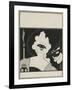 Cover Design for the 'Yellow Book'-Aubrey Beardsley-Framed Giclee Print