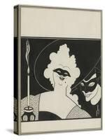 Cover Design for the 'Yellow Book'-Aubrey Beardsley-Stretched Canvas