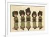 Cover Design, the Little Folks Painting Book, Greenaway-Kate Greenaway-Framed Premium Giclee Print