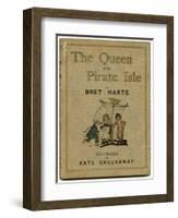 Cover Design, the Queen of the Pirate Isle-Kate Greenaway-Framed Art Print