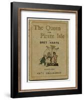 Cover Design, the Queen of the Pirate Isle-Kate Greenaway-Framed Art Print