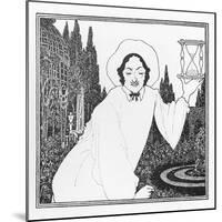 Cover Design to 'The Pierrot of the Minute', 1897-Aubrey Beardsley-Mounted Giclee Print