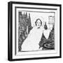 Cover Design to 'The Pierrot of the Minute', 1897-Aubrey Beardsley-Framed Giclee Print