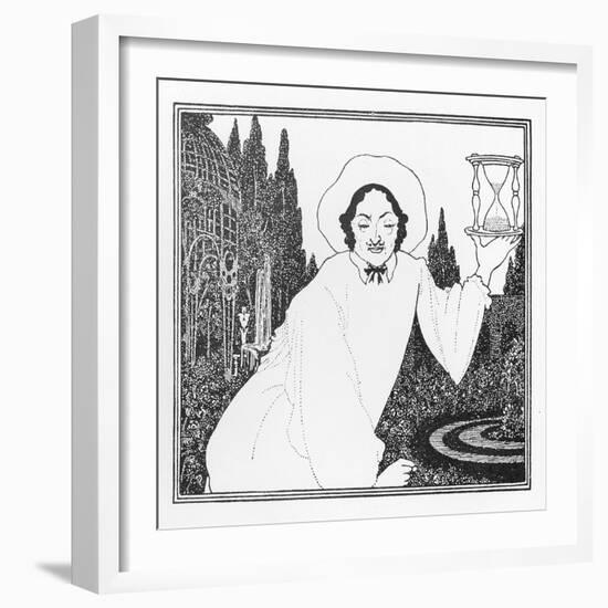 Cover Design to 'The Pierrot of the Minute', 1897-Aubrey Beardsley-Framed Giclee Print