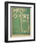 Cover for a 1923 Issue of the Magazine 'Het Overzicht', 1923-null-Framed Giclee Print