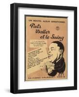 Cover for Album of Swing Compositions Featuring Fats Waller, Dated 1938 to 1942-null-Framed Art Print