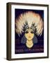 Cover for Score of 'Die Perlen Der Cleopatra', Operetta by Oscar Straus, 1923-German School-Framed Giclee Print