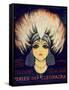 Cover for Score of 'Die Perlen Der Cleopatra', Operetta by Oscar Straus, 1923-German School-Framed Stretched Canvas