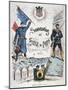 Cover for Souvenirs Du Siege De Paris, 1870-1871-null-Mounted Giclee Print