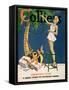 Cover for the December Issue of Collier's Magazine, 1938-null-Framed Stretched Canvas