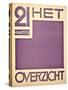 Cover for the Magazine 'Het Overzicht', C. 1922-1925-null-Stretched Canvas