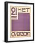 Cover for the Magazine 'Het Overzicht', C. 1922-1925-null-Framed Giclee Print