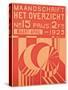 Cover for the March-April 1923 Issue of the Magazine 'Het Overzicht', 1923-null-Stretched Canvas
