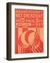 Cover for the March-April 1923 Issue of the Magazine 'Het Overzicht', 1923-null-Framed Giclee Print