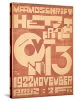 Cover for the November 1922 Issue of the Magazine 'Het Overzicht', 1922-null-Stretched Canvas