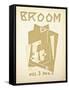 Cover for Volume 3, Number 2, of the Art Magazine 'Broom', C. 1921-1924-null-Framed Stretched Canvas