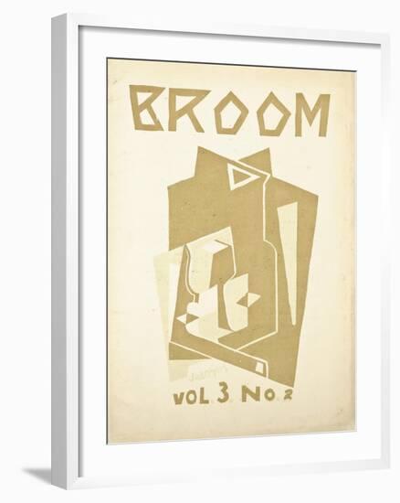 Cover for Volume 3, Number 2, of the Art Magazine 'Broom', C. 1921-1924-null-Framed Giclee Print