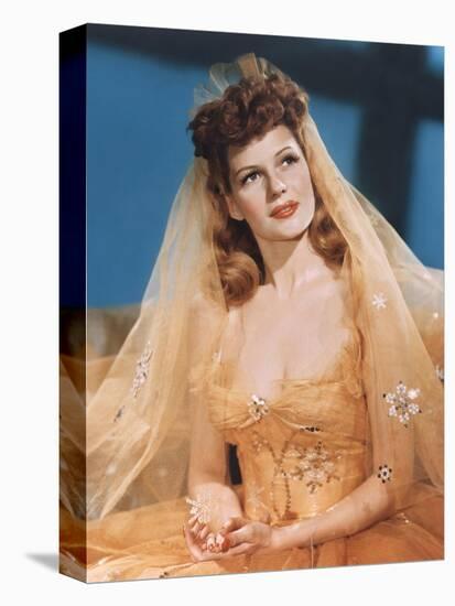 COVER GIRL, 1944 directed by CHARLES VIDOR Rita Hayworth (photo)-null-Stretched Canvas