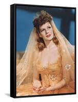 COVER GIRL, 1944 directed by CHARLES VIDOR Rita Hayworth (photo)-null-Framed Stretched Canvas