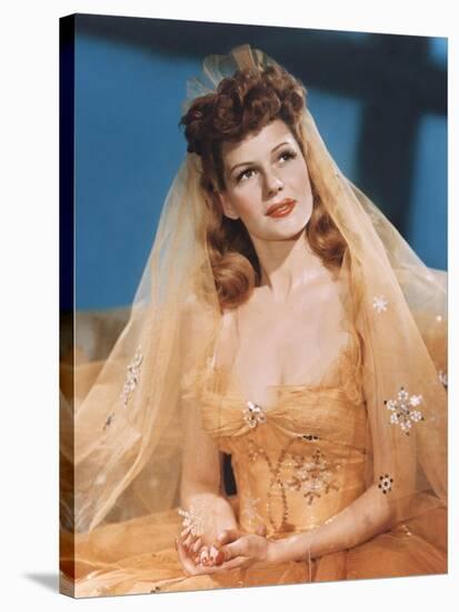 COVER GIRL, 1944 directed by CHARLES VIDOR Rita Hayworth (photo)-null-Stretched Canvas