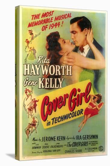 Cover Girl, 1944-null-Stretched Canvas