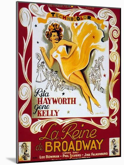Cover Girl (La Reine De Broadway) De Charlesvidor Avec Rita Hayworth, Lee Bowman, 1944-null-Mounted Photo