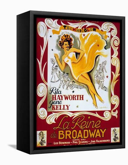 Cover Girl (La Reine De Broadway) De Charlesvidor Avec Rita Hayworth, Lee Bowman, 1944-null-Framed Stretched Canvas