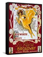 Cover Girl (La Reine De Broadway) De Charlesvidor Avec Rita Hayworth, Lee Bowman, 1944-null-Framed Stretched Canvas