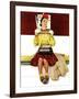 "Cover Girl", March 1,1941-Norman Rockwell-Framed Giclee Print