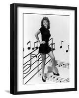 COVER GIRL, Rita Hayworth, 1944 (b/w photo)-null-Framed Photo