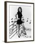 COVER GIRL, Rita Hayworth, 1944 (b/w photo)-null-Framed Photo