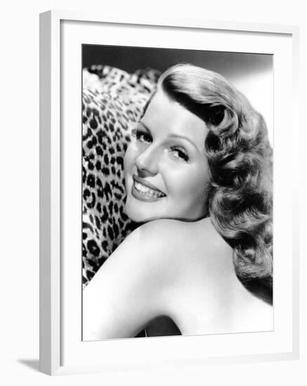 Cover Girl, Rita Hayworth, 1944-null-Framed Photo