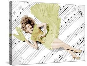 Cover Girl, Rita Hayworth, 1944-null-Stretched Canvas