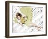 Cover Girl, Rita Hayworth, 1944-null-Framed Photo