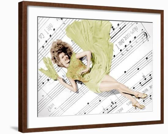 Cover Girl, Rita Hayworth, 1944-null-Framed Photo