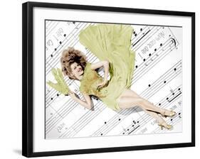 Cover Girl, Rita Hayworth, 1944-null-Framed Photo